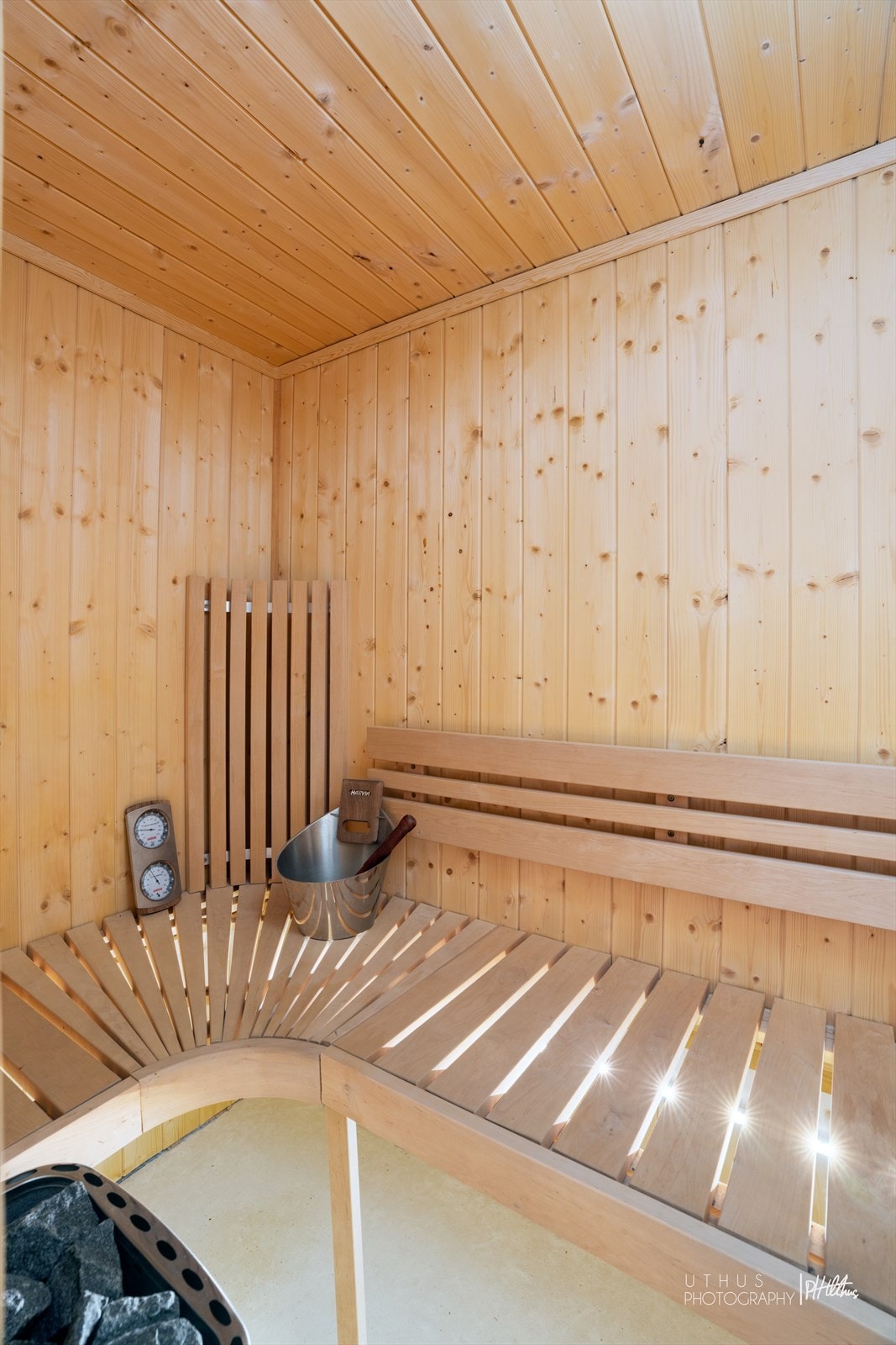 Badstue med inngang fra bad 2 Galleribilde