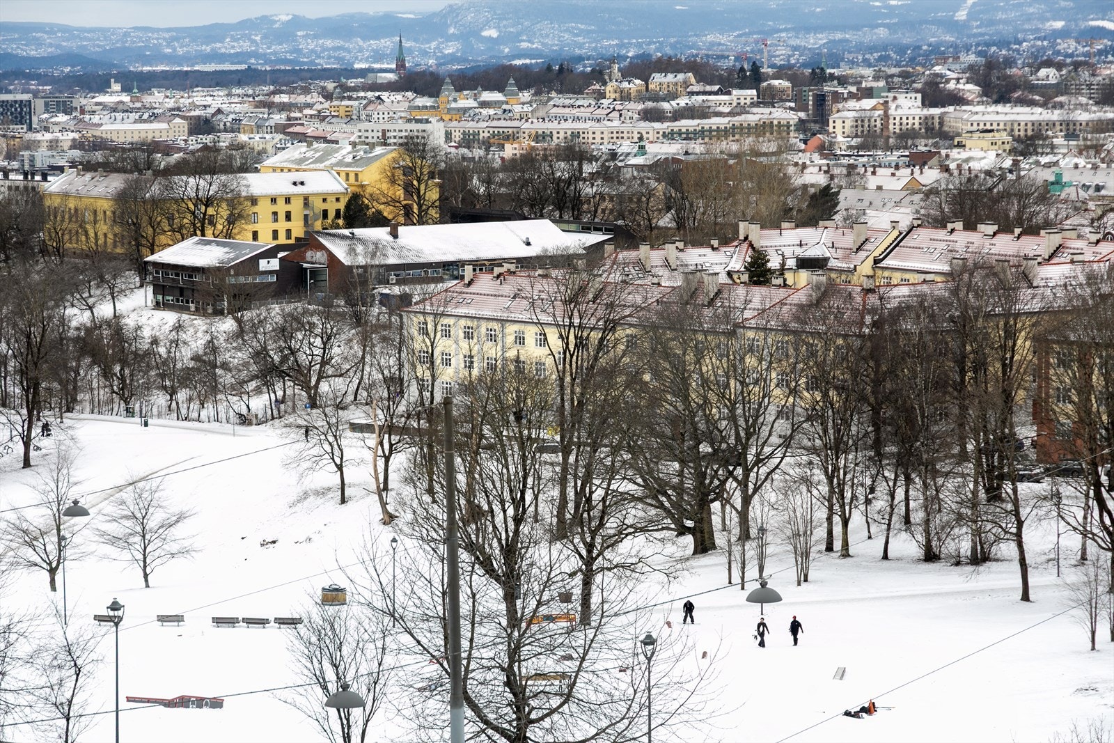 På toppen av Sinsen har dere fantastisk utsikt over byen! Galleribilde