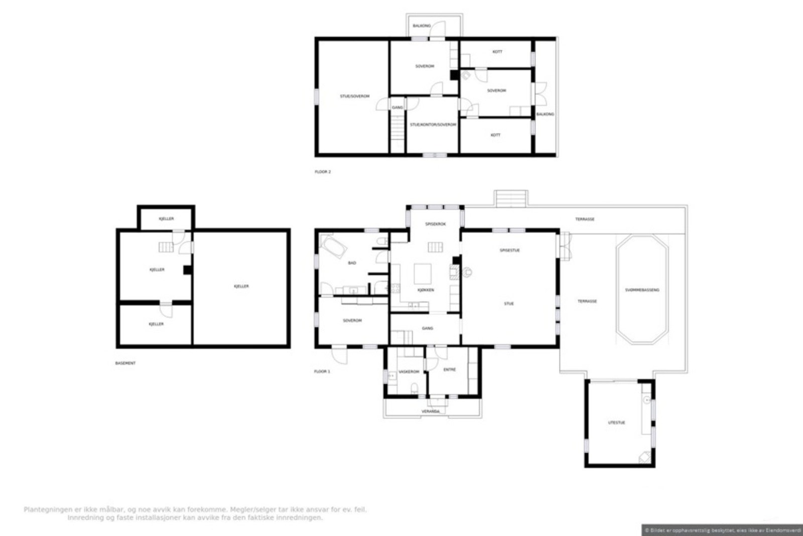 Planskisse Galleribilde