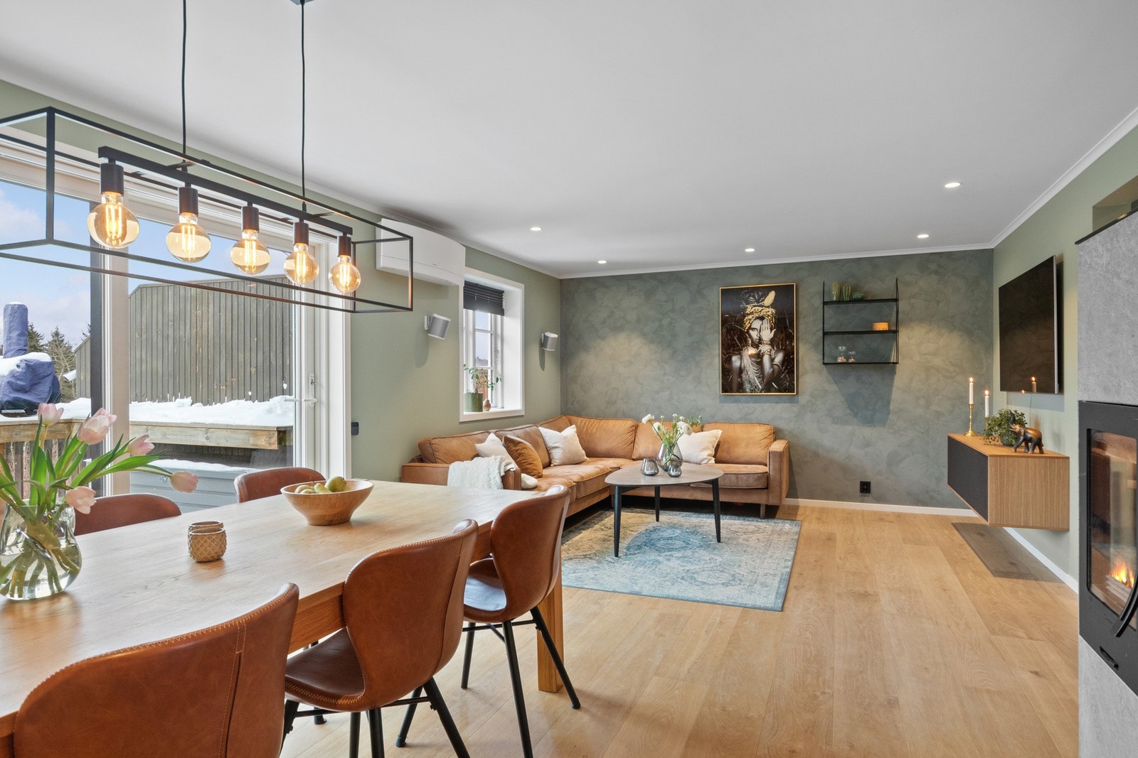 Innvendig er det meste av overflater fornyet i 2019. Galleribilde