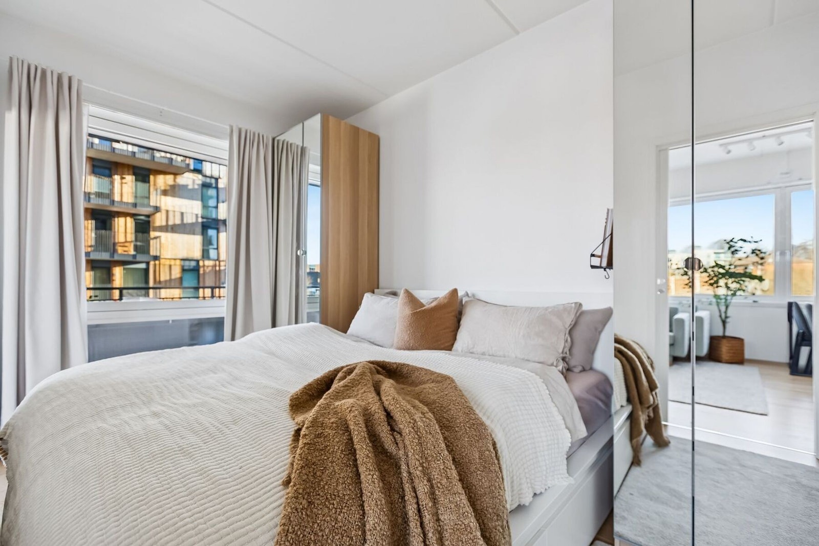 Hovedsoverommet er av god størrelse og måler 8,5 kvadratmeter. Galleribilde