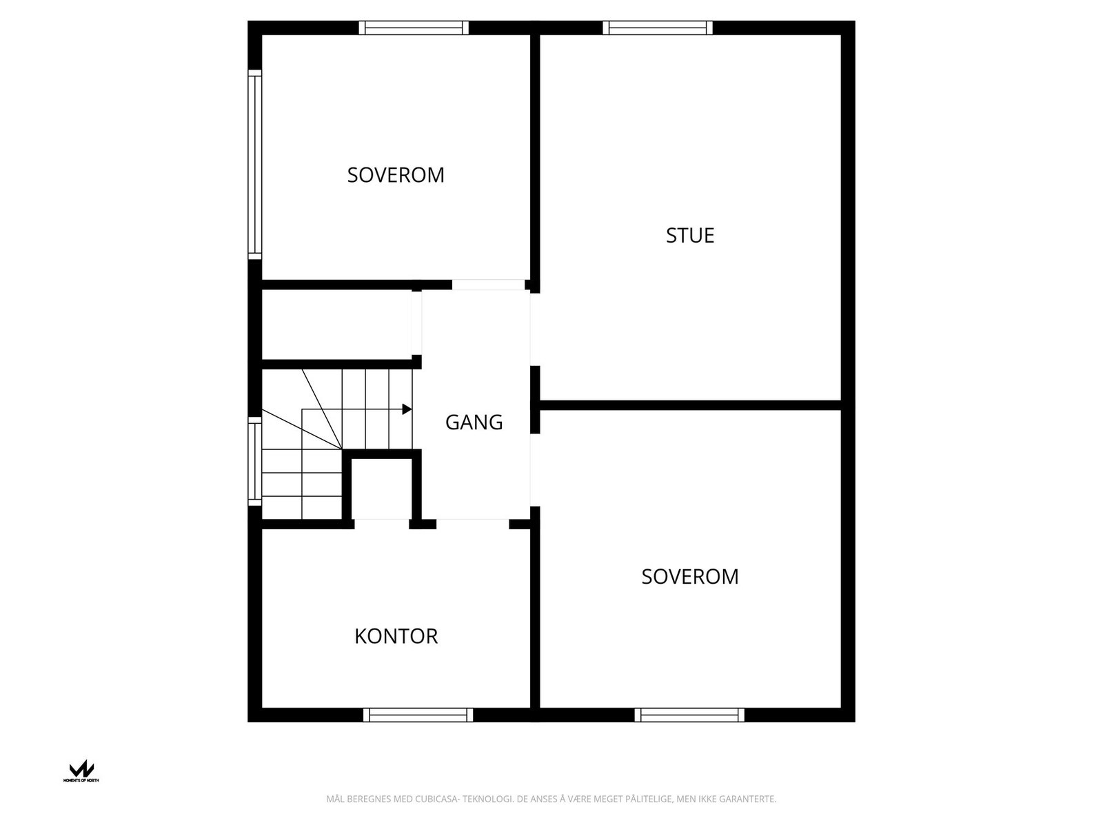 Plantegning - 2. etasje Galleribilde