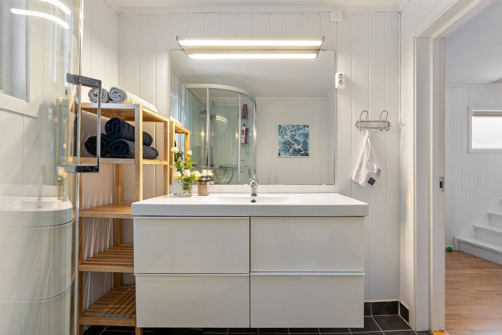 Elektriske varmekabler i gulv. Galleribilde