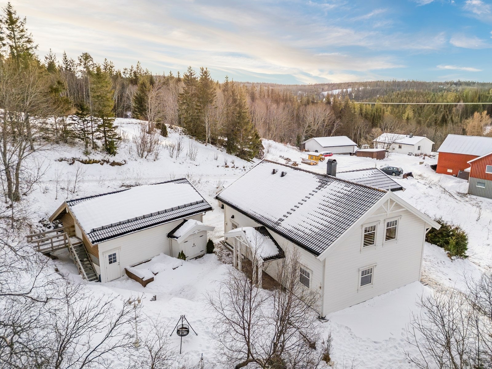 Dronefoto Galleribilde