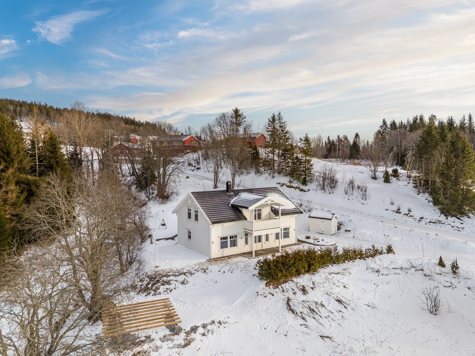 Dronefoto Galleribilde