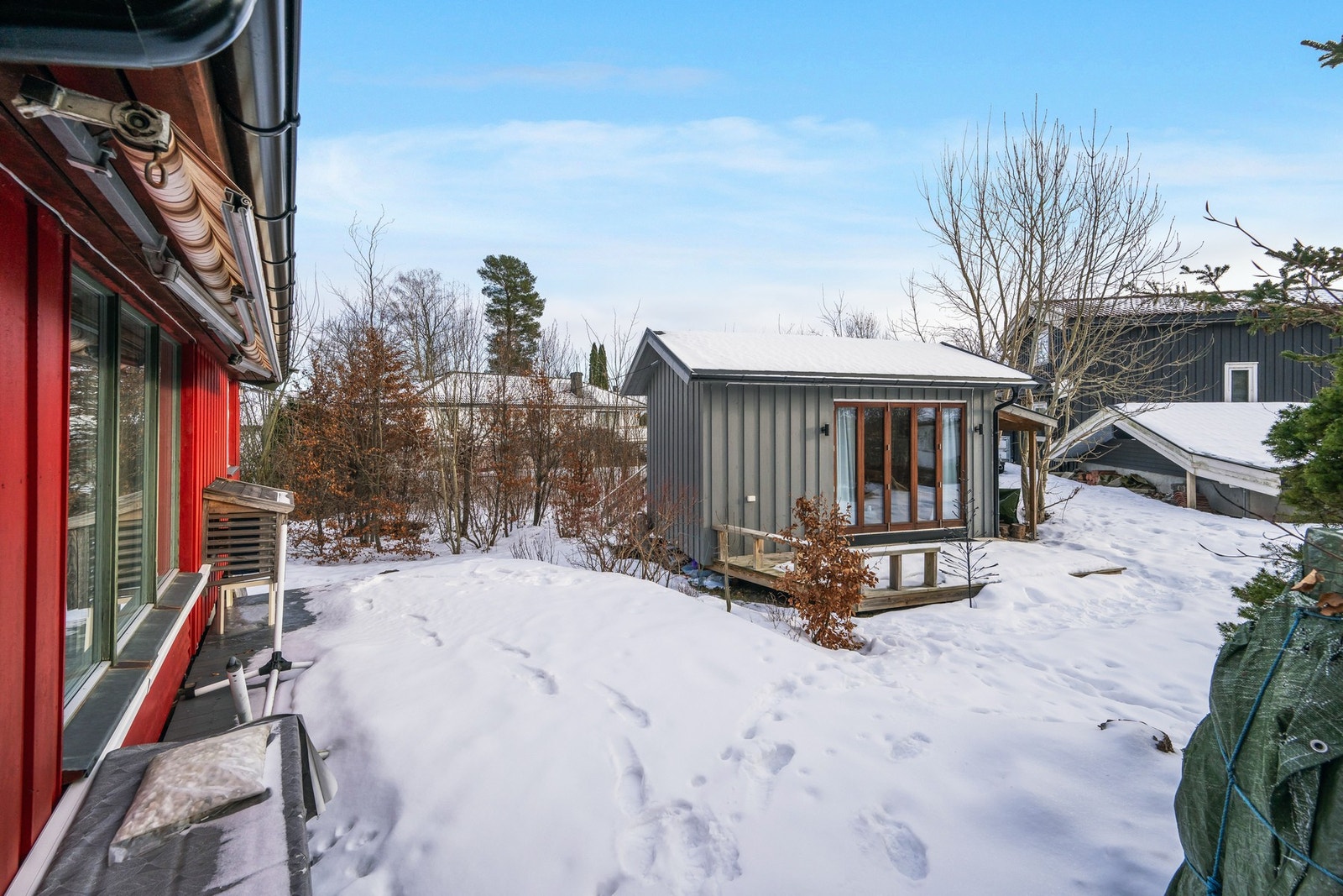 Her kan man flytte seg rundt etter solen Galleribilde