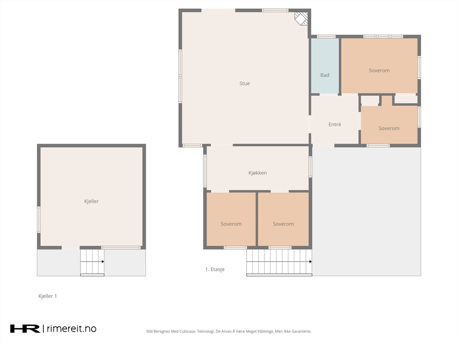 Begge etasjer. Galleribilde