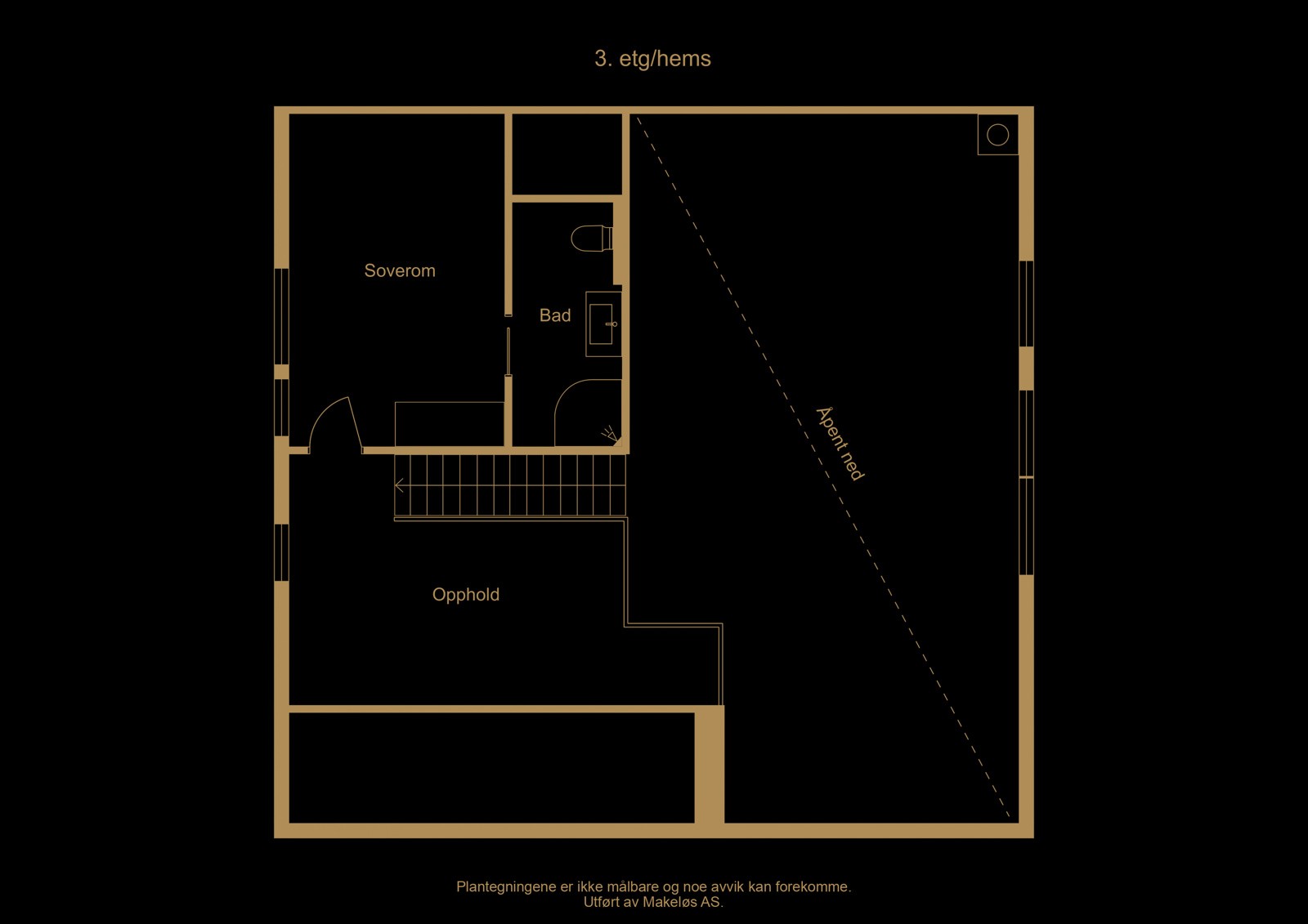 Viddevegen 424 - 2D - 3. etasje - Letterhead Galleribilde