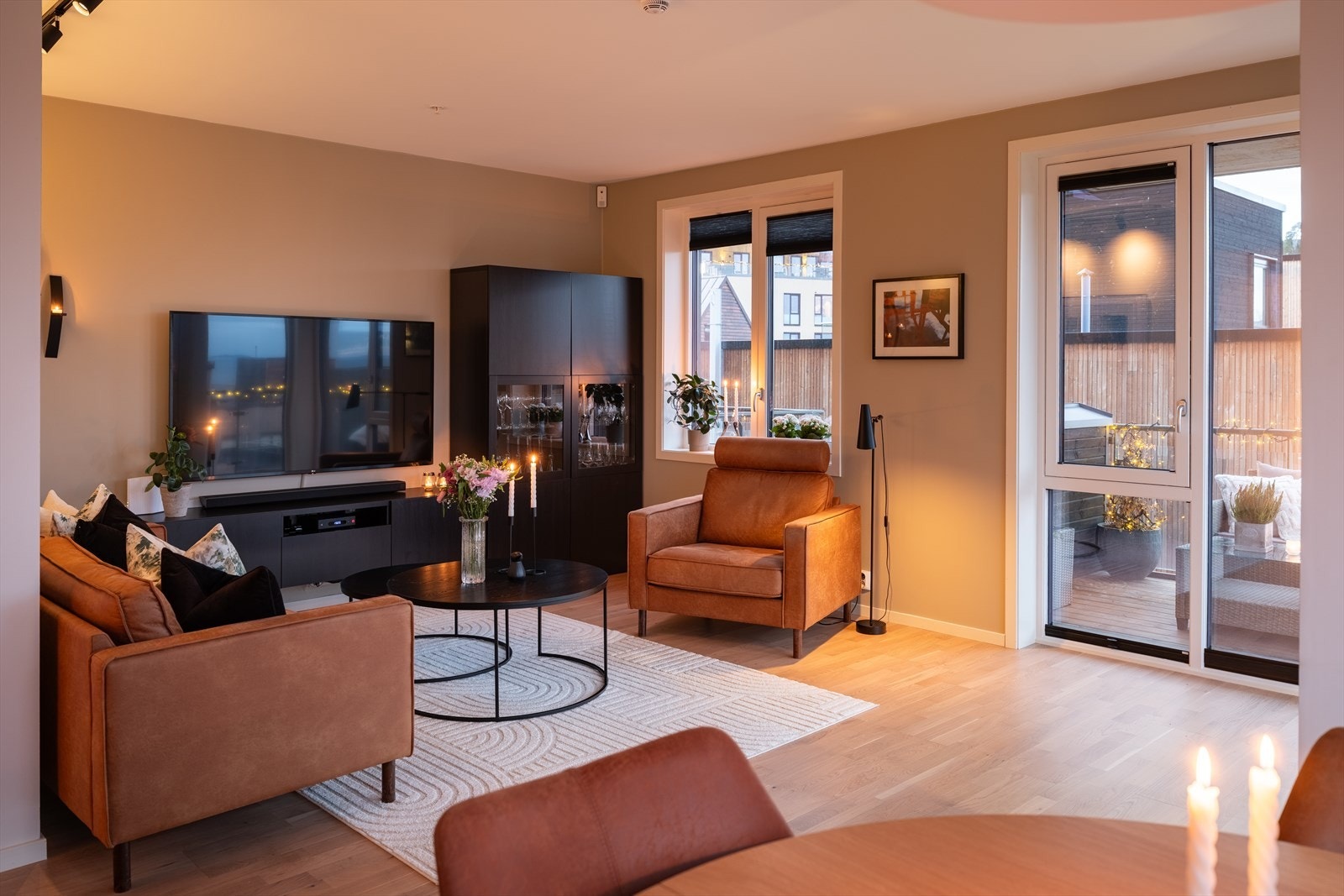 Velkommen til Karen Aunes veg 16A - en innbydende og påkostet 3-roms hjørneleilighet fra byggeår 2021. Foto: Eivind Mølnå Galleribilde