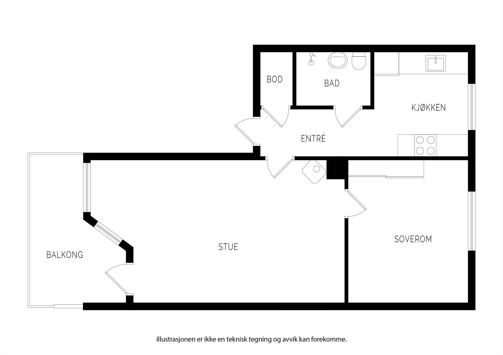 - Plantegning - Galleribilde