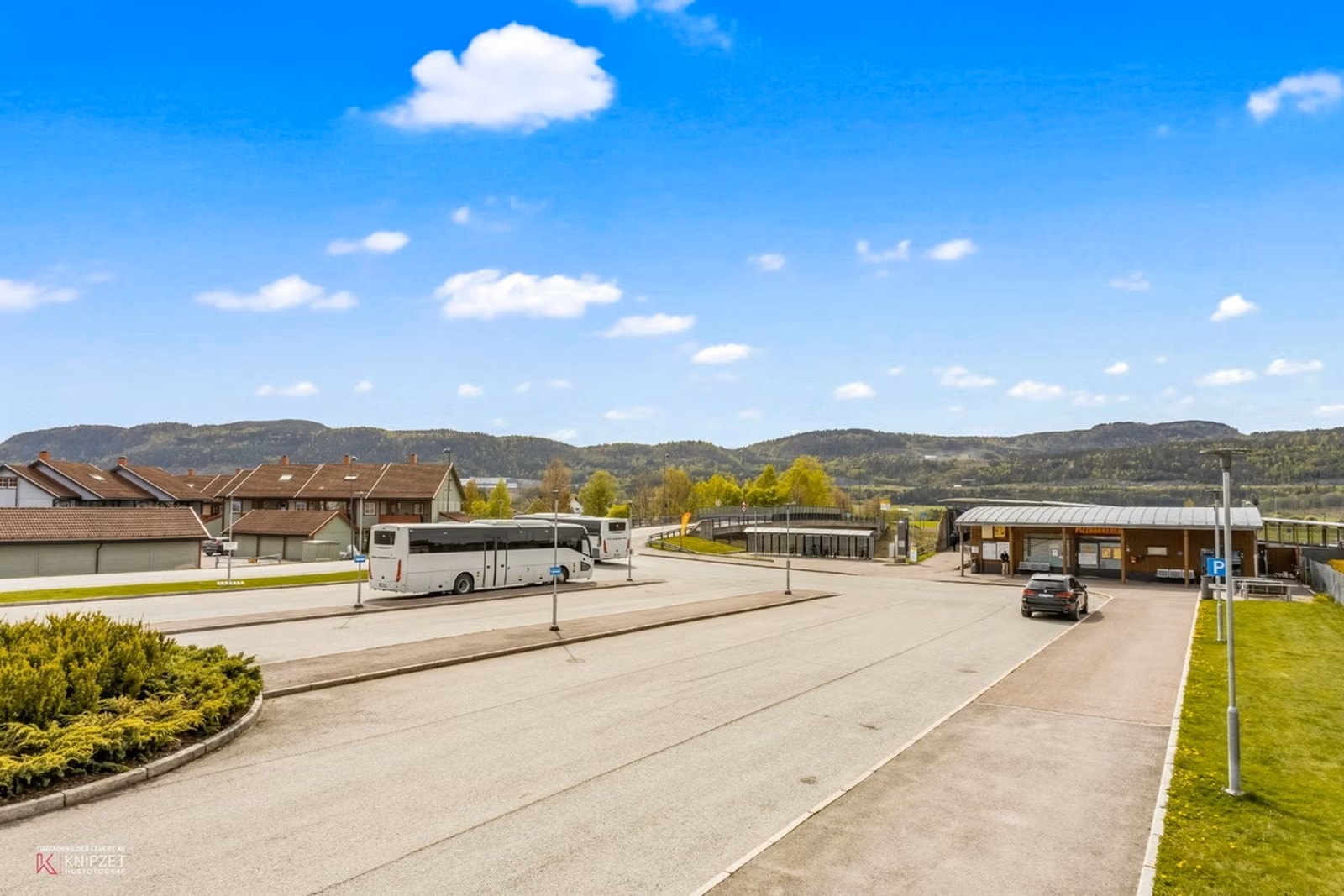 Her er det også togstasjon. Galleribilde