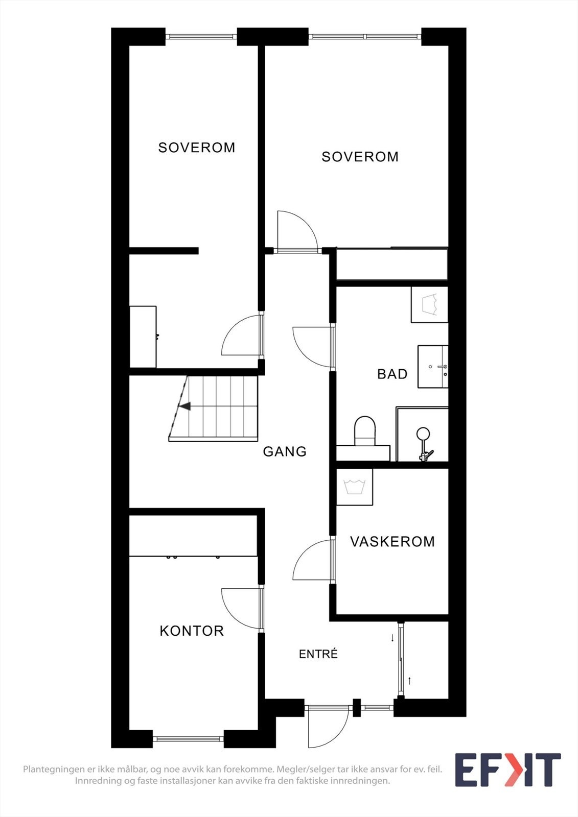 Plantegning 1.etasje. Galleribilde