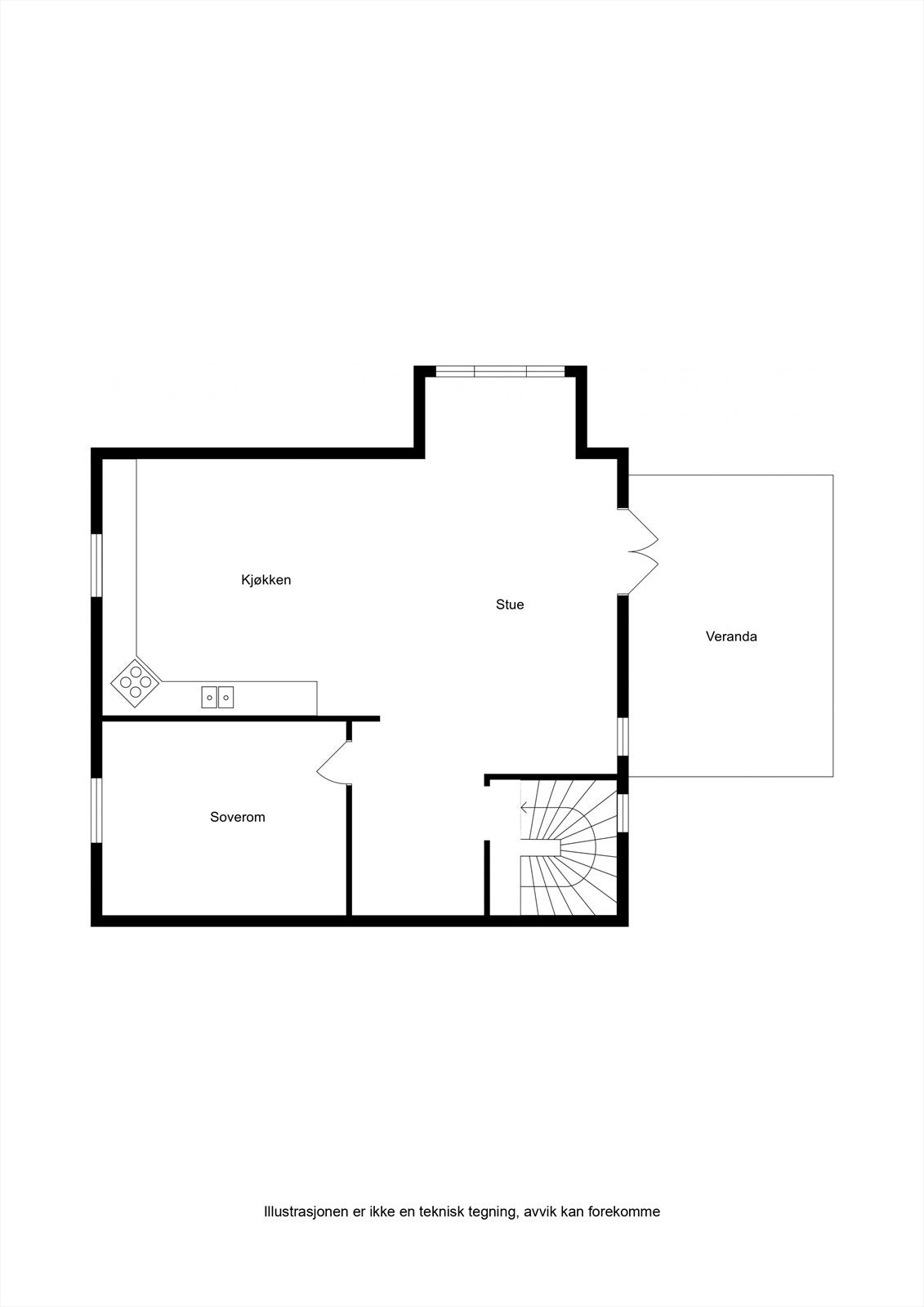 Planskisse 2. Etasje Galleribilde