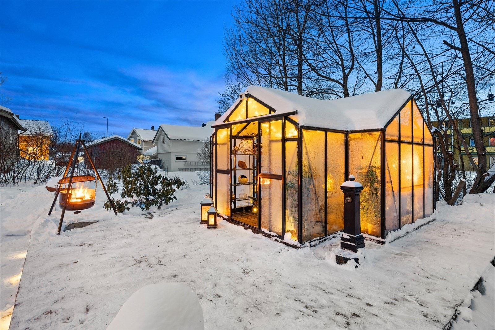 Flott drivhus fra 2021 Galleribilde