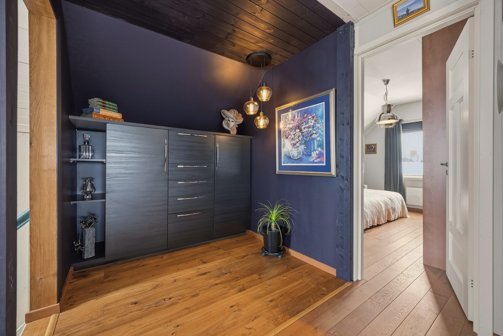 I denne etasjen finner du også ett soverom Galleribilde