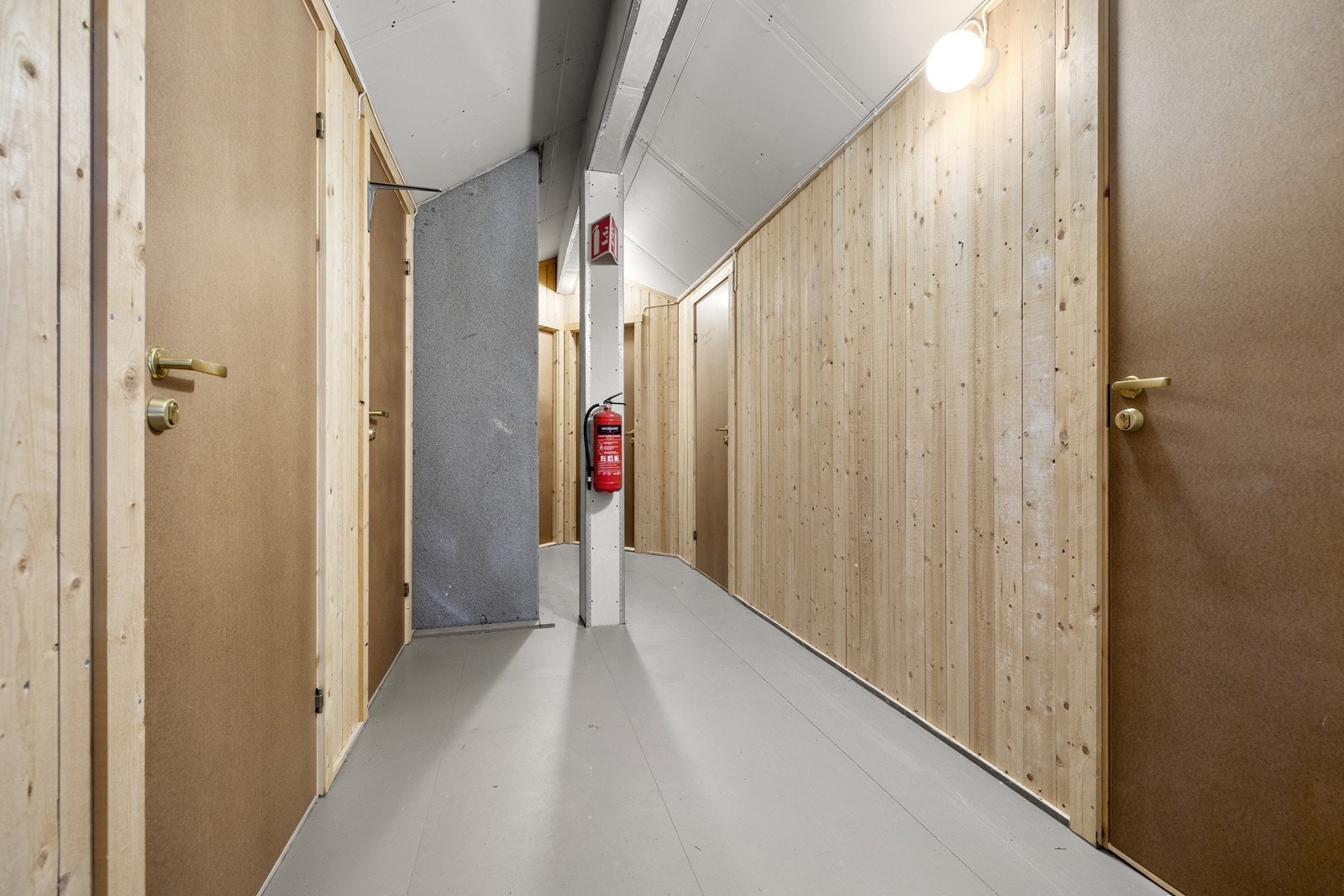 Den andre boden er plassert på loftet. Galleribilde