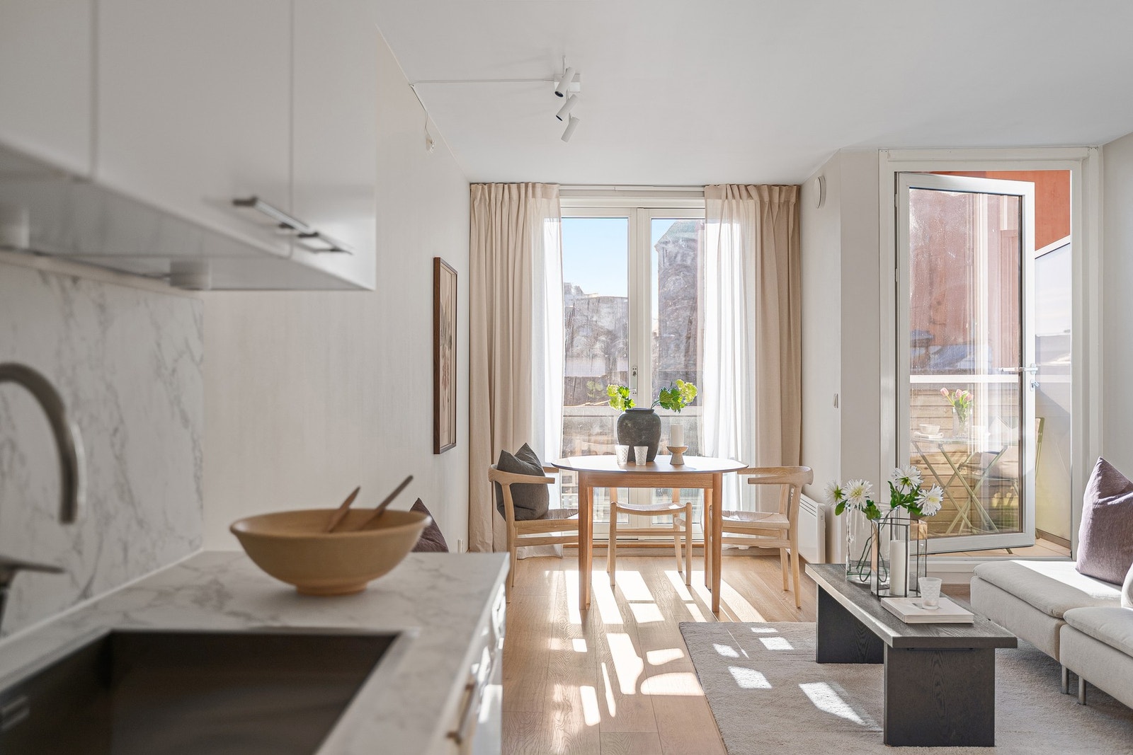 Kjøkken/stue. Galleribilde