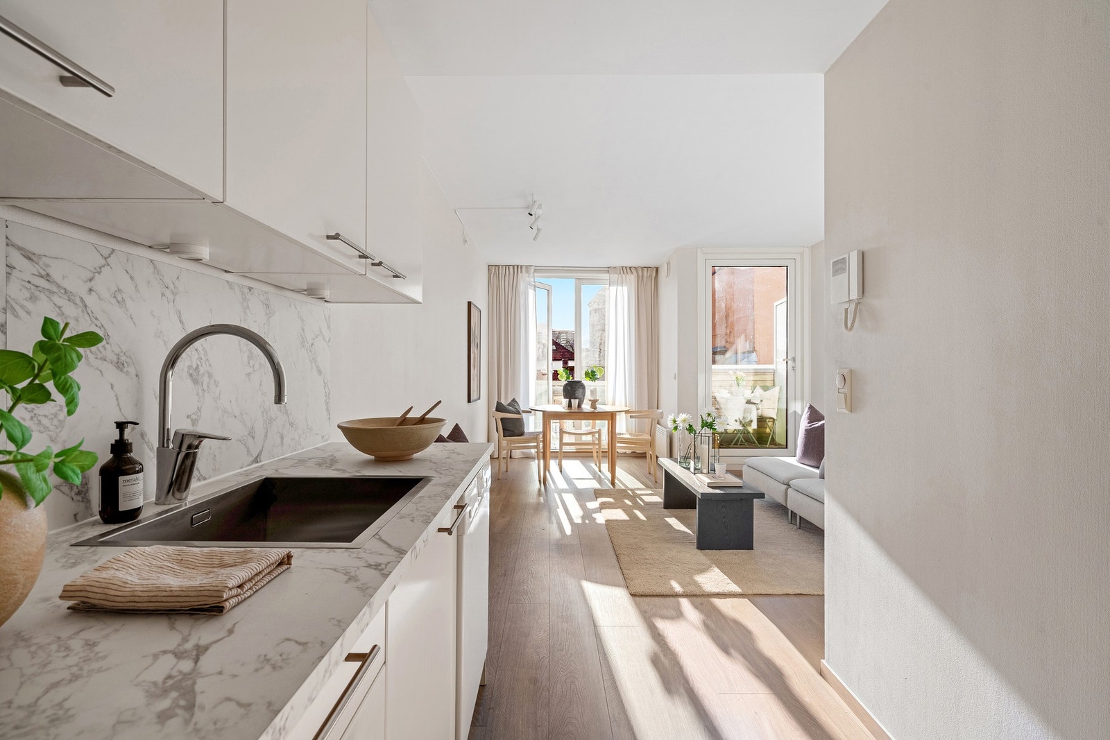 Kjøkken. Galleribilde