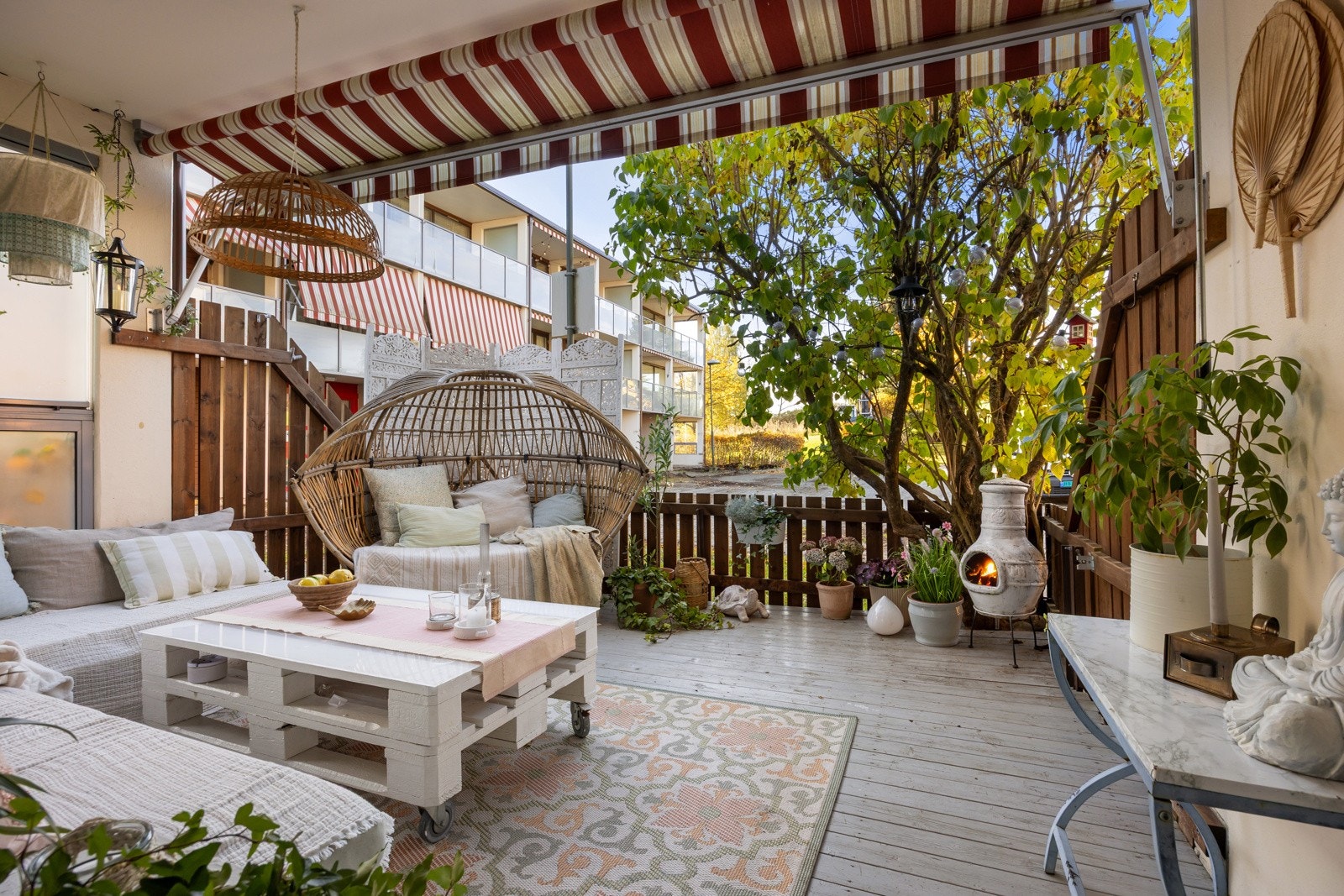 Her får du din egen lille oase. Galleribilde