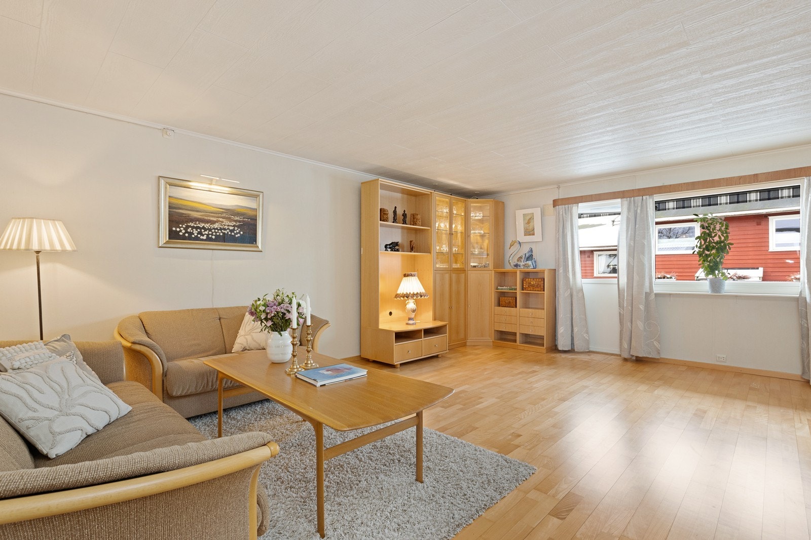 Rommet gir fleksibilitet for ulike møbleringsløsninger. Galleribilde