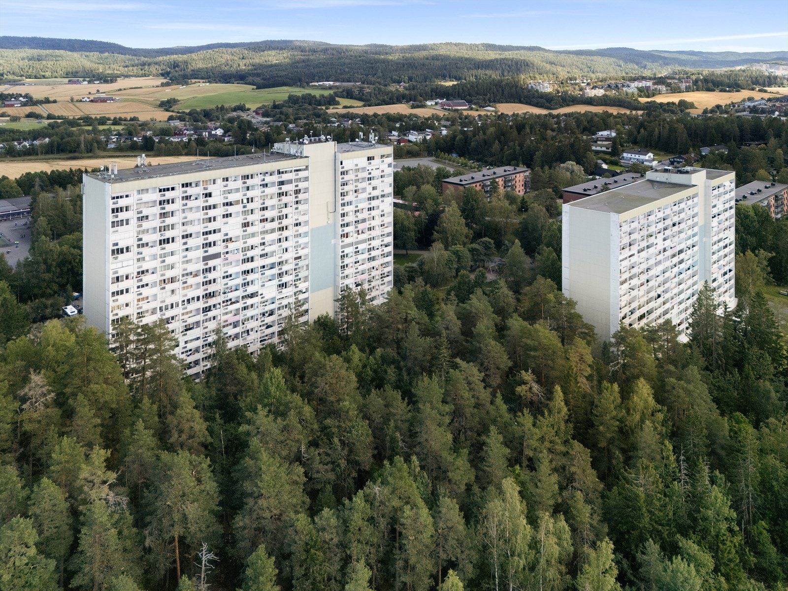 Her bor du med Østmarkas skoger og turstier som nærmeste nabo for rekreasjon. Galleribilde