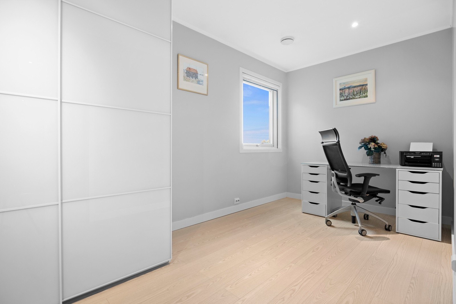 Soverom nr 4 ligger også i underetasjen Galleribilde