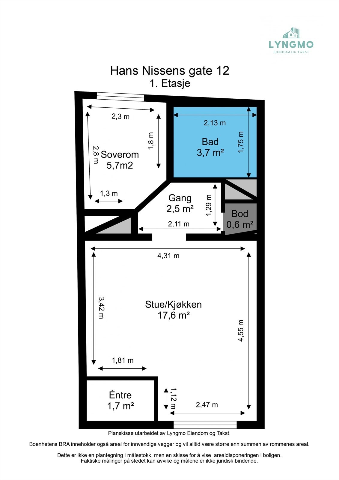 Planskisse. Galleribilde