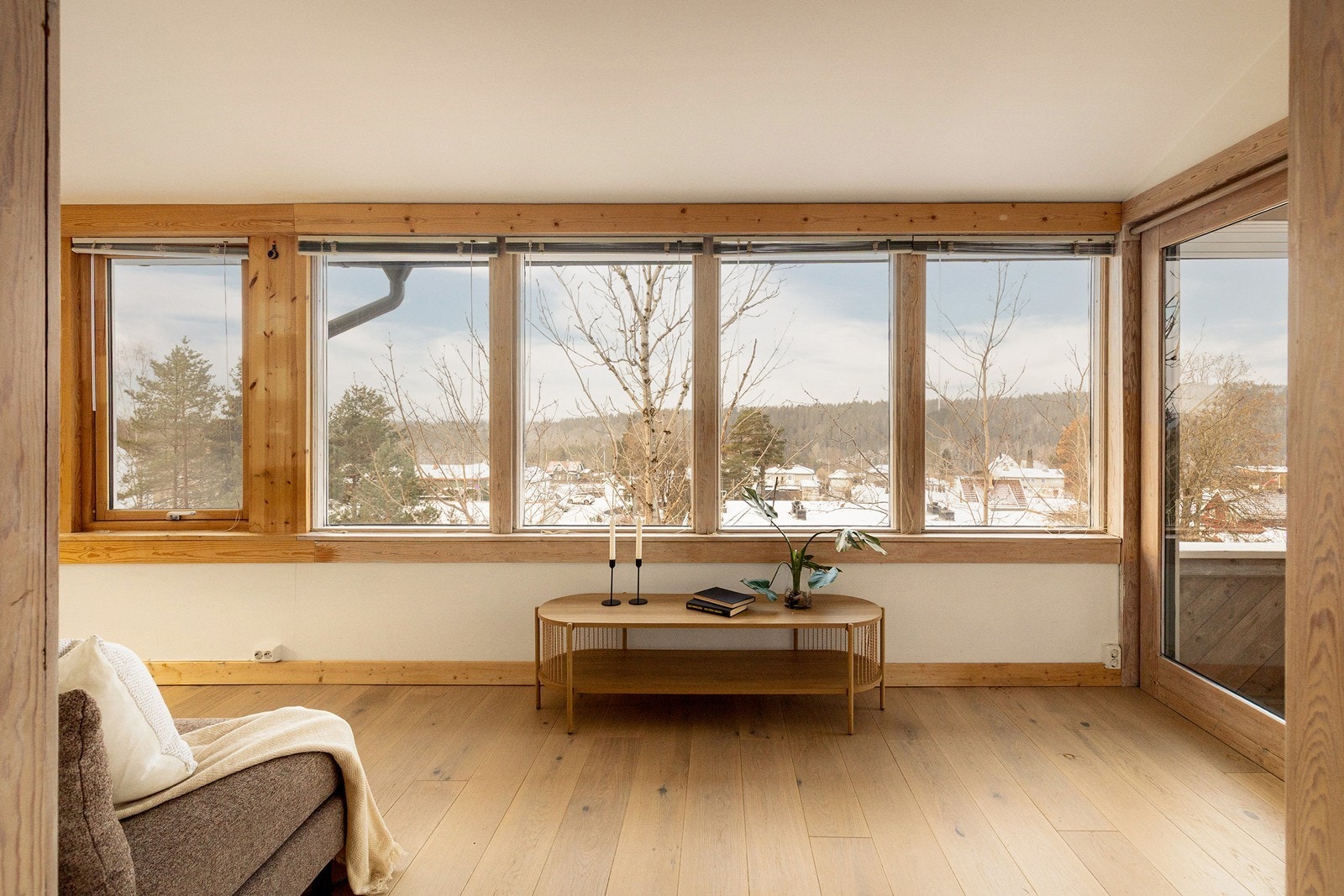 Herfra kan du nyte utsikten over nærområdet året rundt. Galleribilde