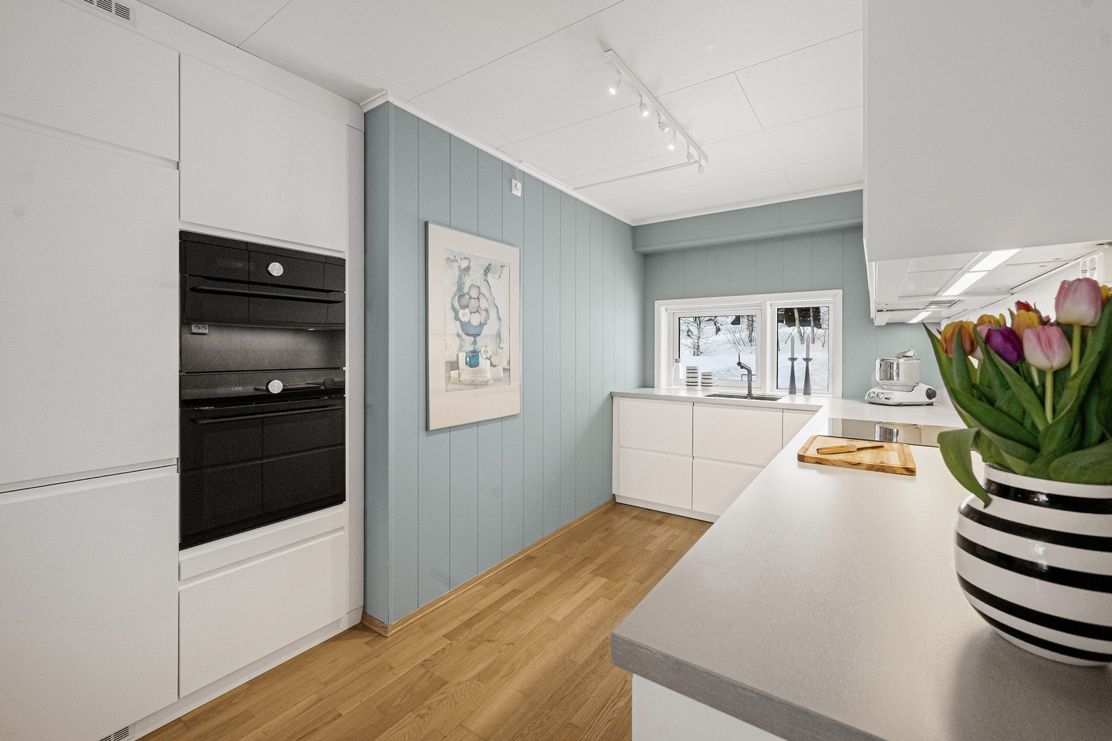 Kjøkkenet ble oppgradert i 2020. Galleribilde