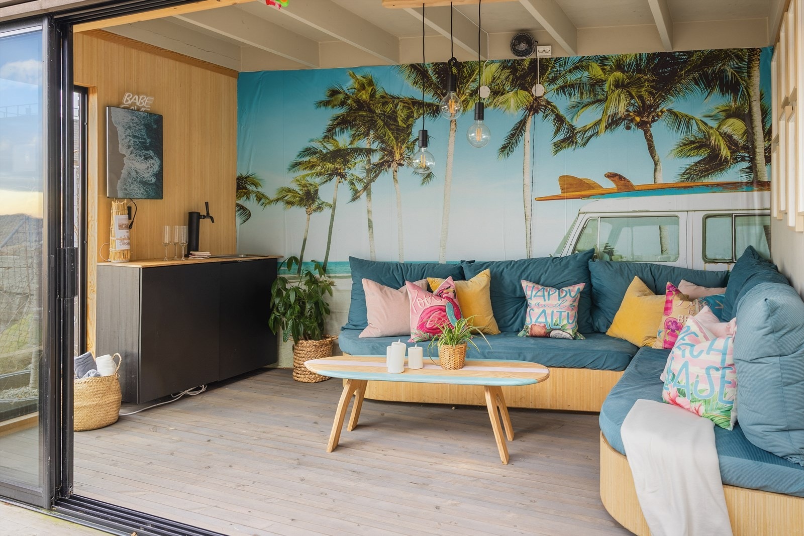 Her kan familien samles i sofakroken. Galleribilde