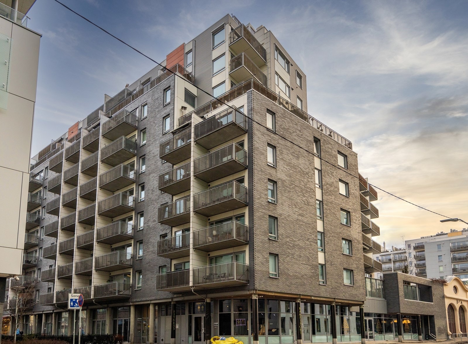 Sameiet består av 115 boligenheter og 2 næringsseksjoner og er et godt drevet sameie Galleribilde