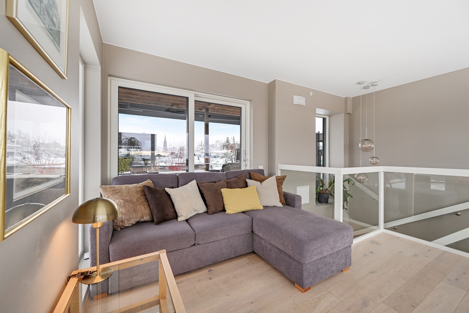 Hyggelig å innrede med sofamøblement. Galleribilde