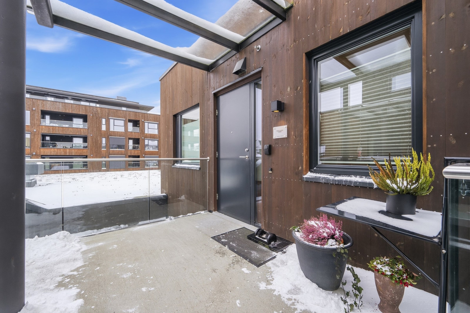 Innbydende inngangsparti! Galleribilde