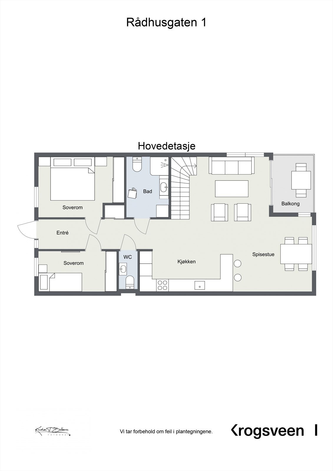 Planskisse 5. etasje. Galleribilde