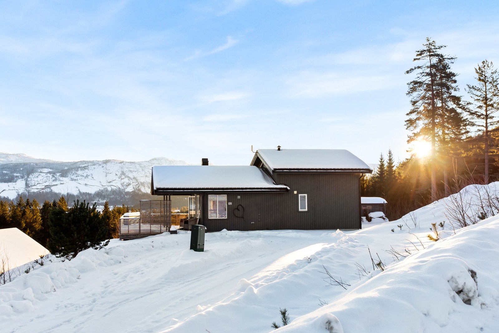 Velkommen til Nisser hyttegrend 92! Foto: Karina Jensen Galleribilde