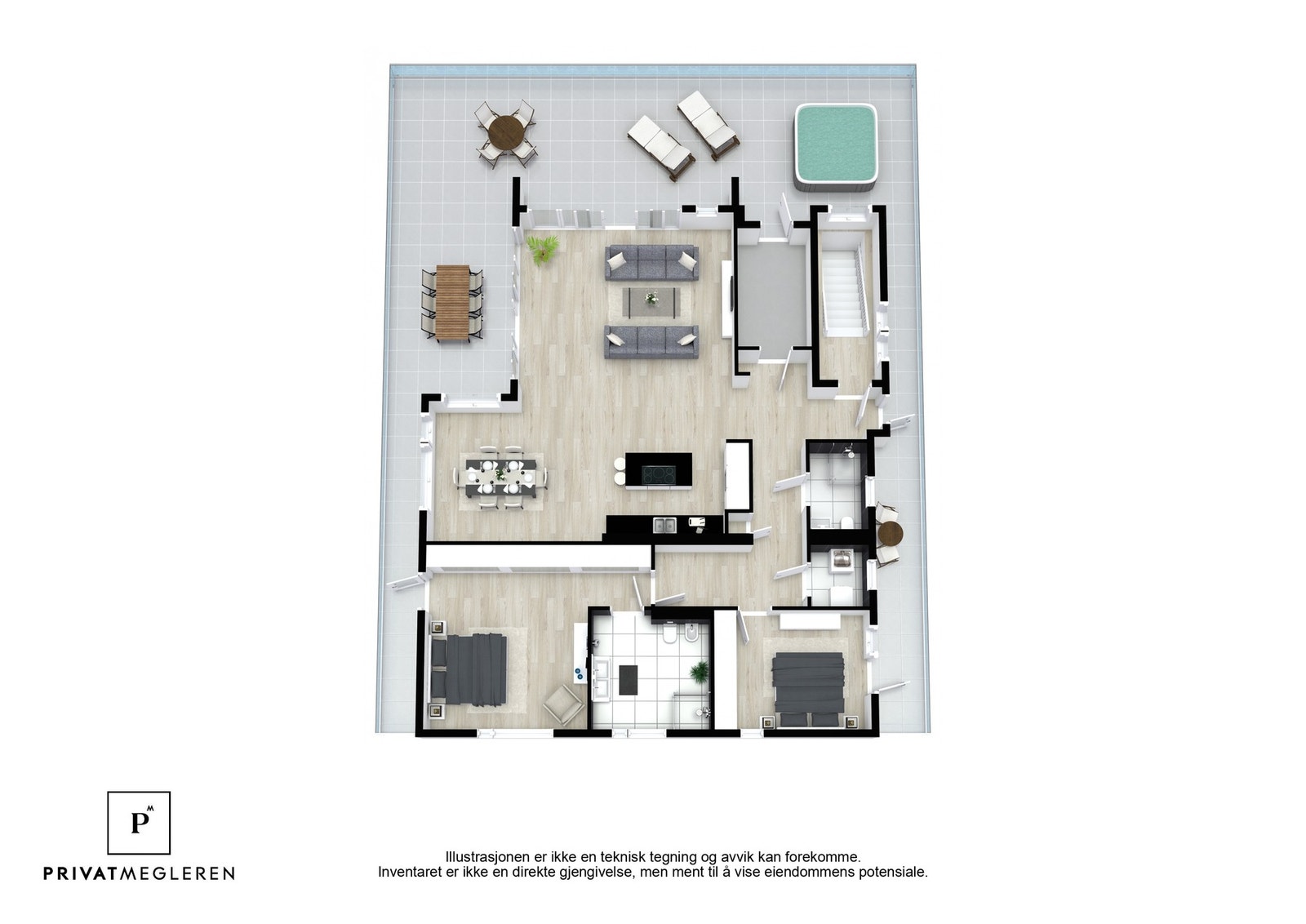 Plantegning. Galleribilde