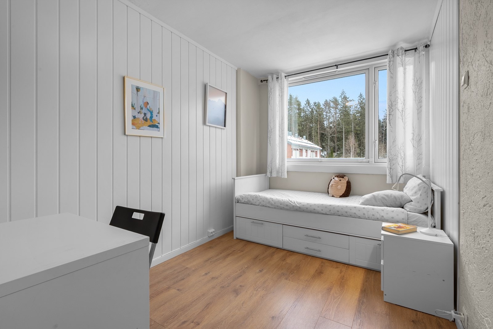 Soverom 2. Dette rommet var opprinnelig en spisestue som er omgjort. Galleribilde