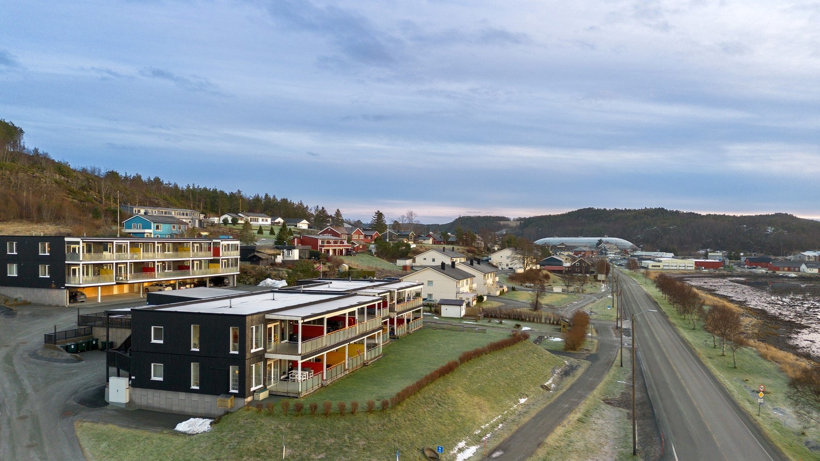 Dronefoto Galleribilde