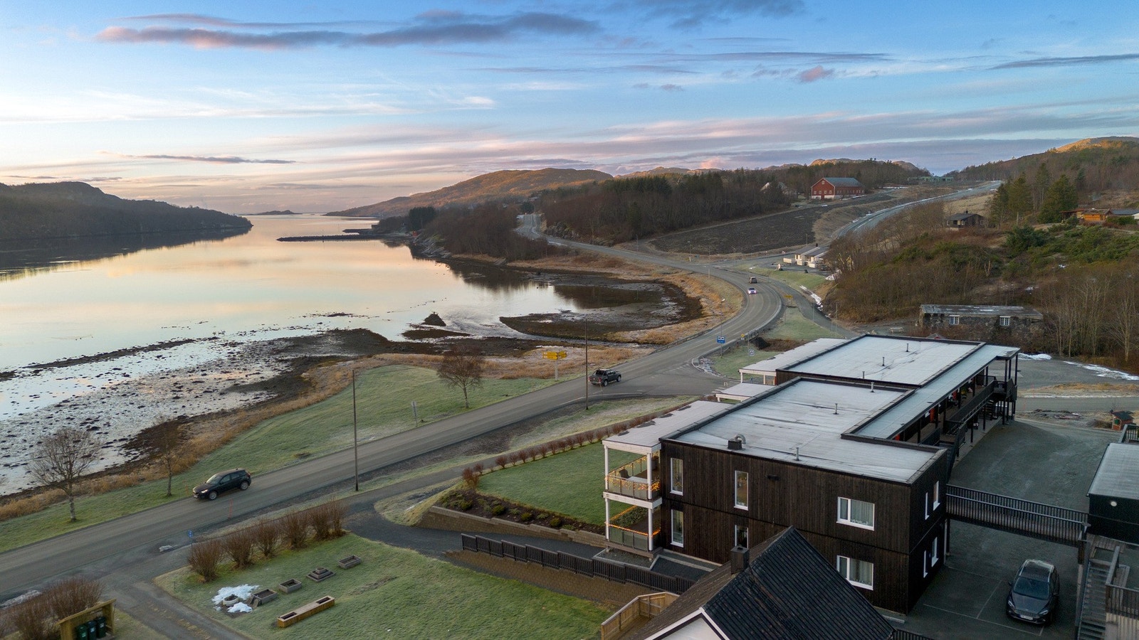 Dronefoto Galleribilde