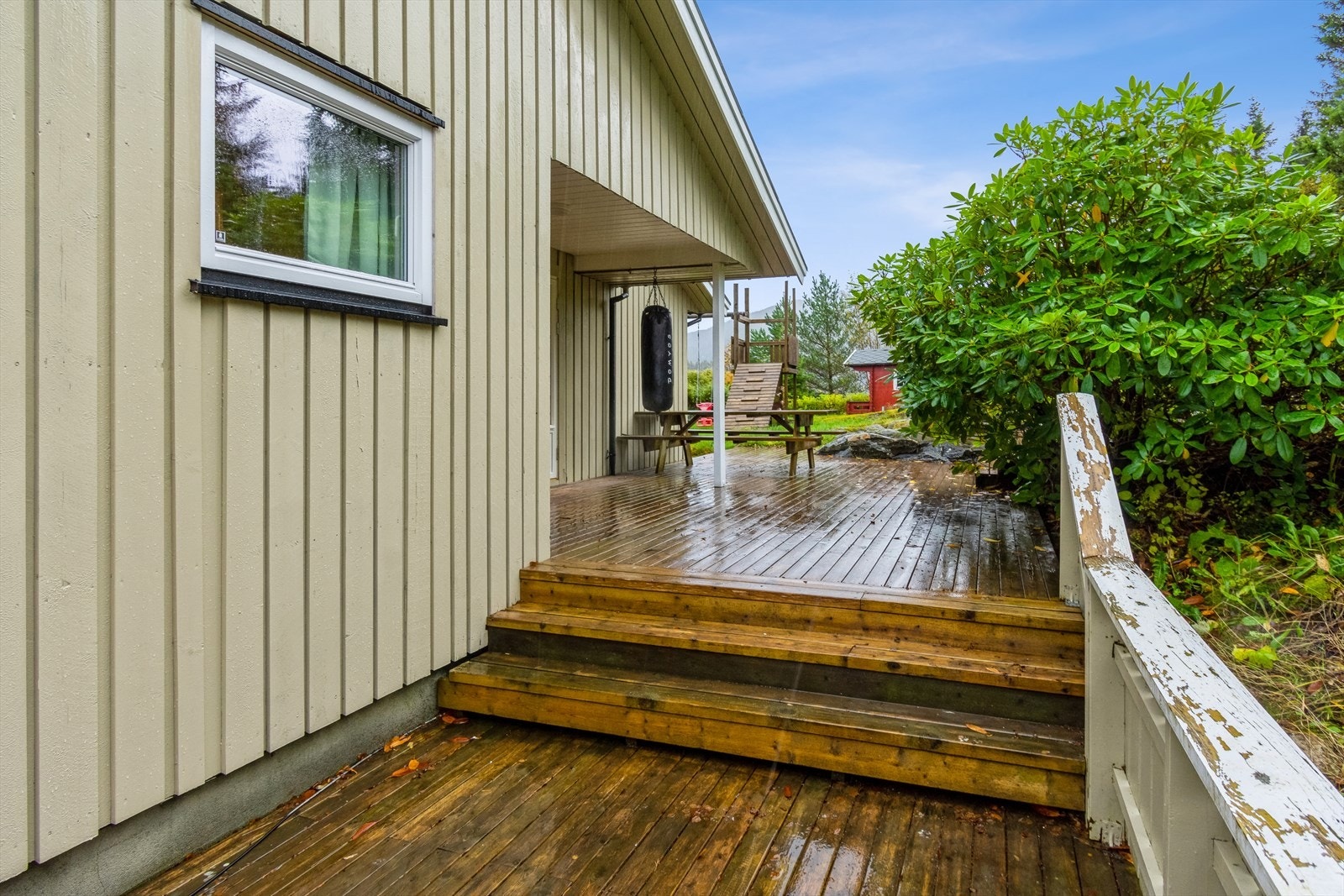 Boligen er oppgradert med ny isolasjon i nyere tid. Galleribilde