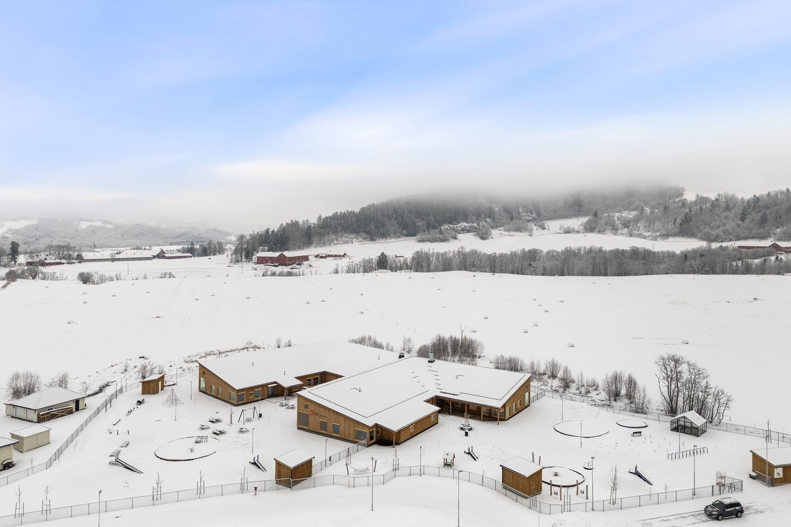 Flå barnehage ble åpnet høsten 2024. Galleribilde