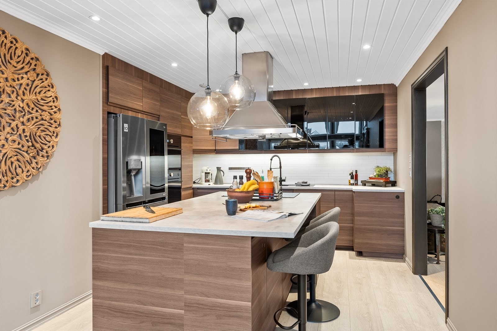 På kjøkkenøyen er det barløsning som er et perfekt sted for rolige frokoster. Galleribilde