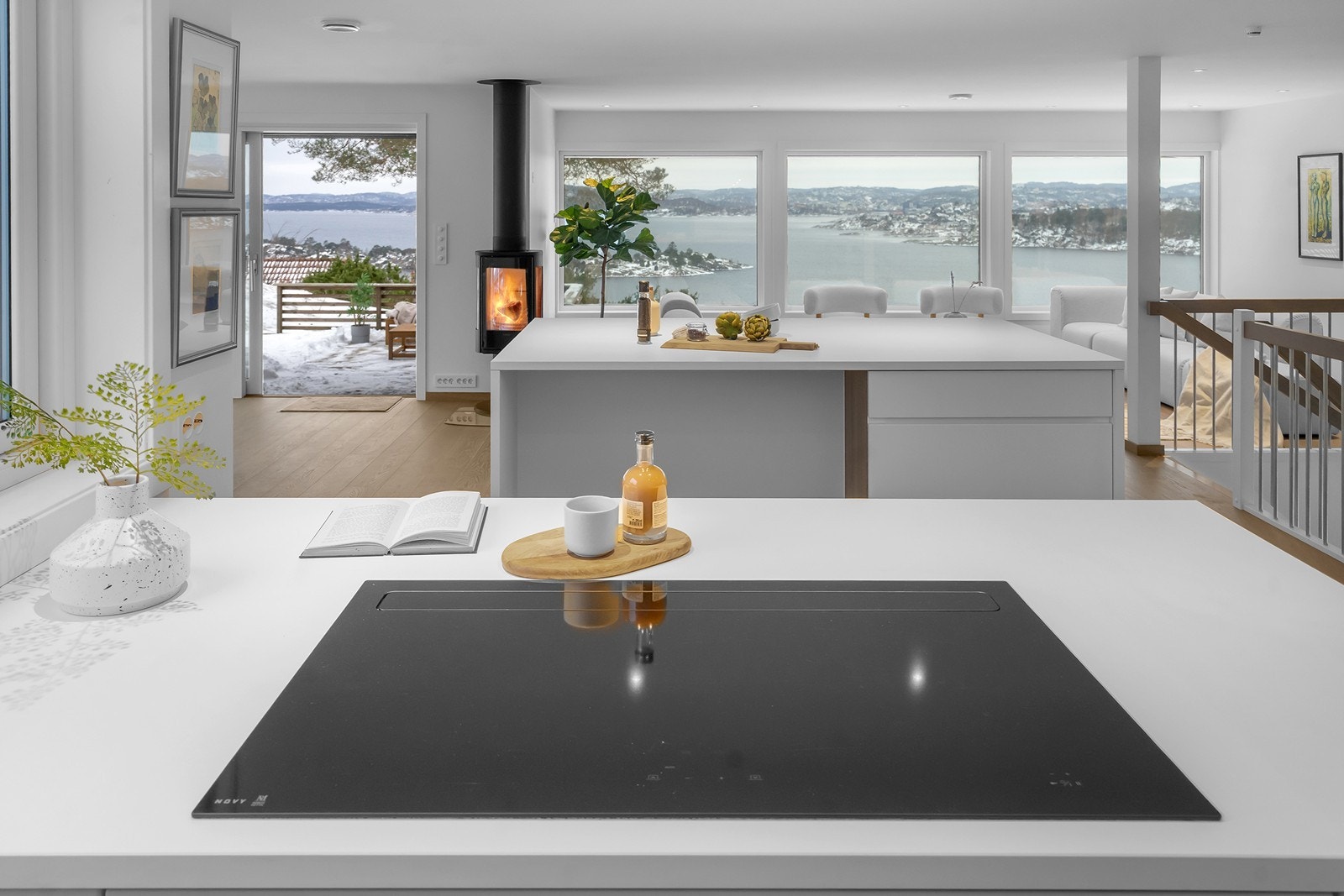 Boligen har en unik beliggenhet på gamle Søm Galleribilde