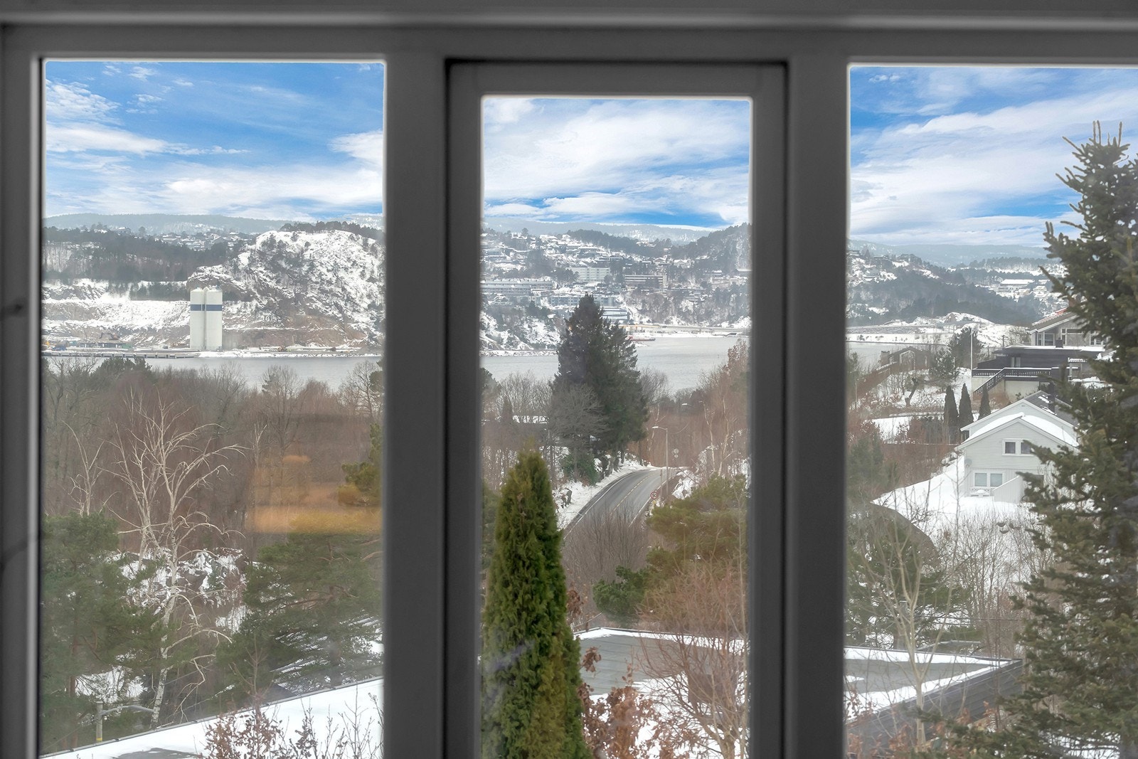 Utsikt fra TV-stue/kontor Galleribilde