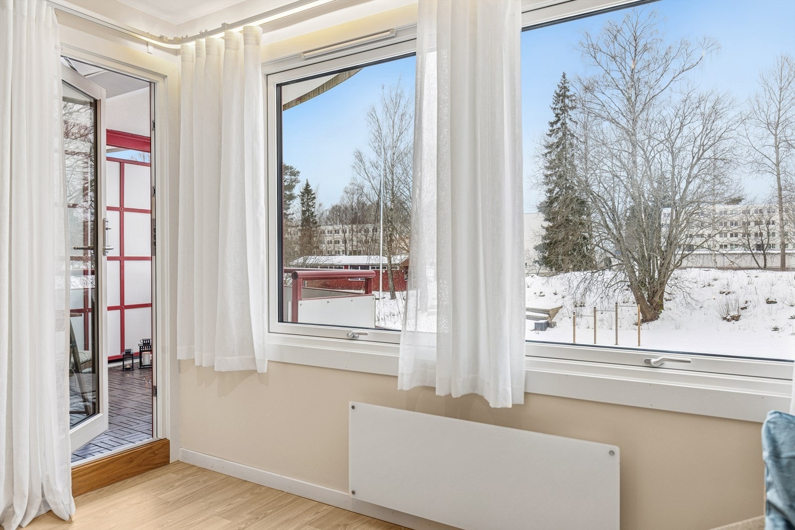 Hyggelig utsikt fra leiligheten Galleribilde