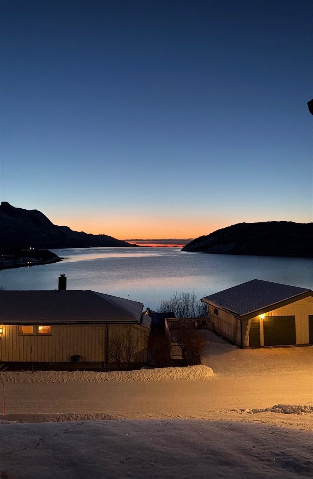 Selgers foto: Flott kveldshimmel Galleribilde