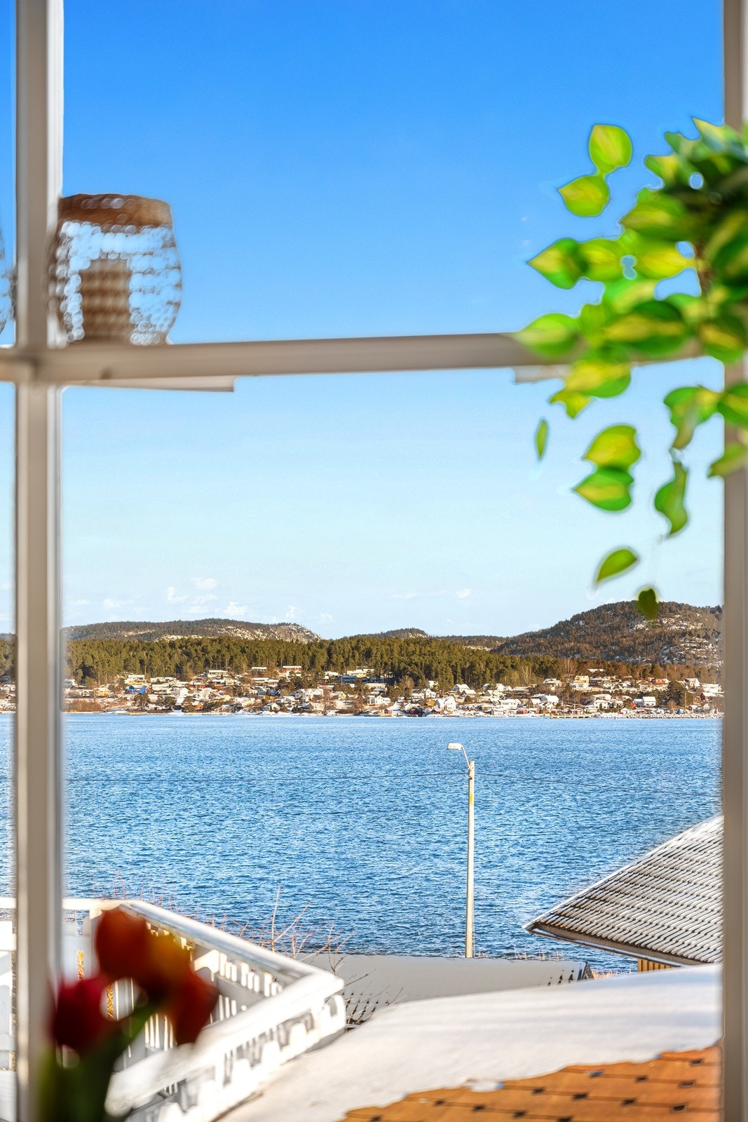 Utsikt fra stue Galleribilde