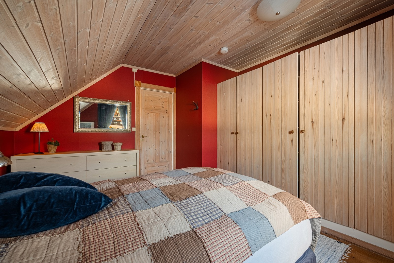 Del av hovedsoverom Galleribilde