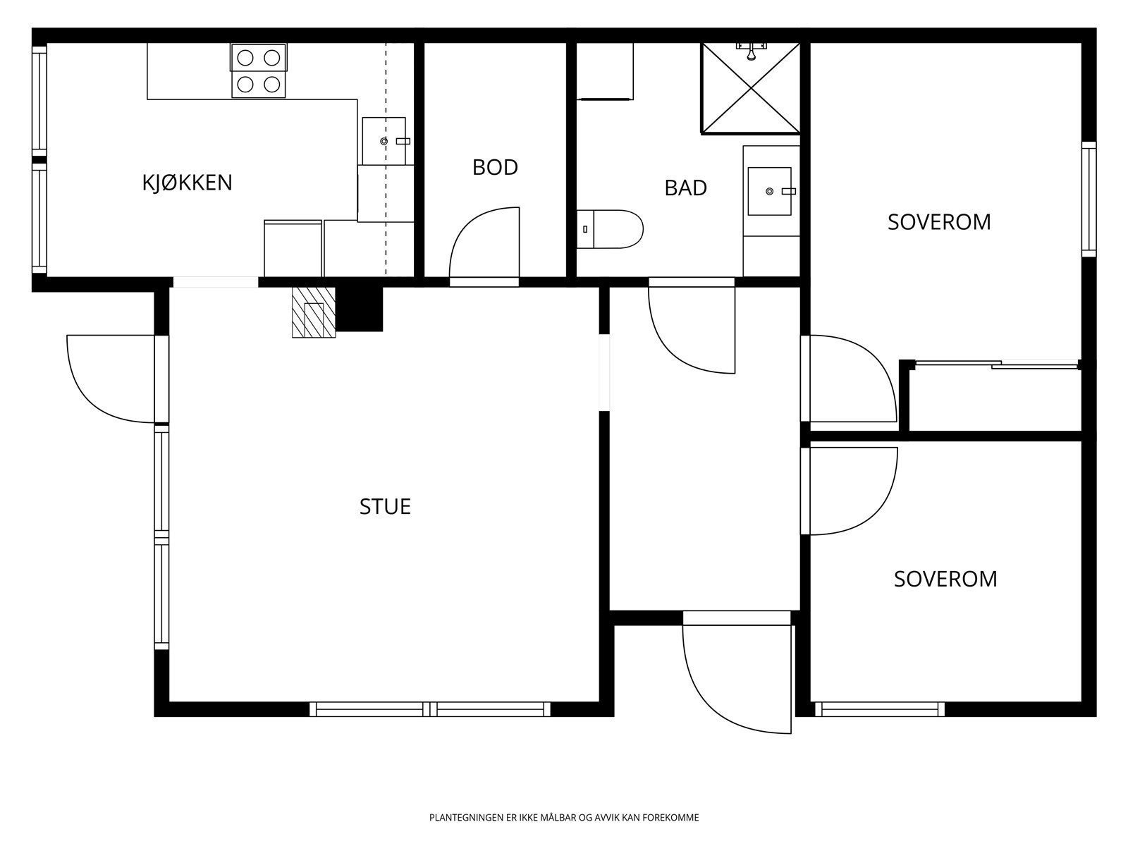 Planskisse. Galleribilde