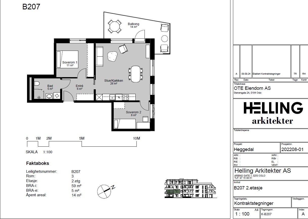 Plantegning. Galleribilde